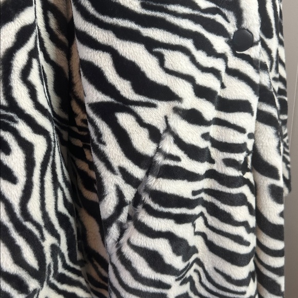 NWT Free People Perfect Zebra Maxi Jacket Size Medium - Picture 7 of 13